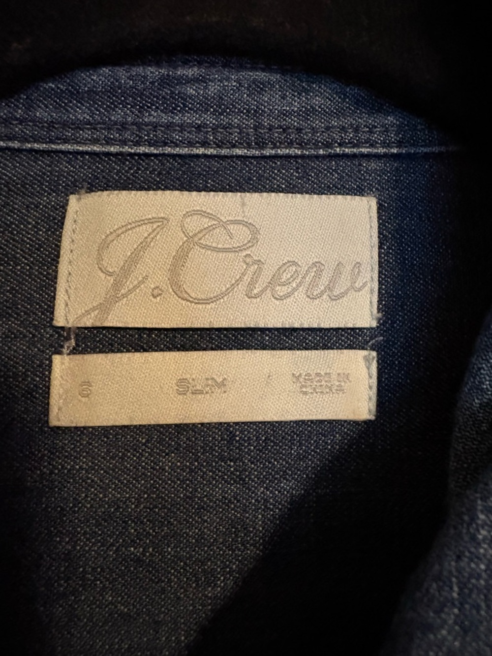 J. Crew Slim-fit chambray shirt - Picture 3 of 6